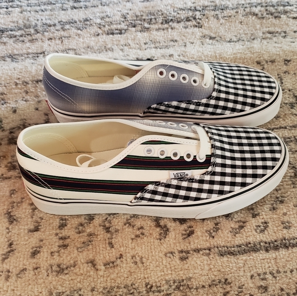 Vans Authentic Prep Retro Sneakers Plaid NEW - Picture 4 of 9
